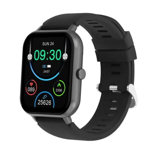 Premium Touch Screen Smartwatches with High-Quality Heart Rate Monitoring for Fitness Tracking in Black