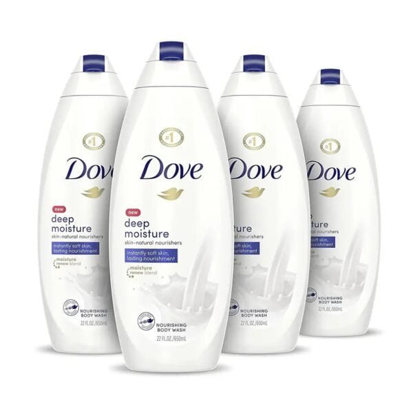 Dove on Deep Moisturize Body Wash with Instant Soft Skin and Lasting Nourishment