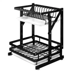 Multi-functional Portable Foldable Dish Drain Rack